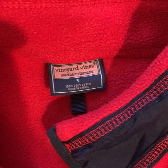 Vineyard Vines Mens Fleece Vest Small - Picture 3 of 6